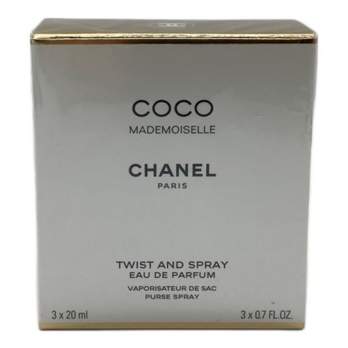 CHANEL (シャネル) オードパルファム ツィスト＆スプレイ マドモアゼル 20ml×3