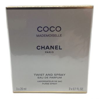 CHANEL (シャネル) オードパルファム ツィスト＆スプレイ マドモアゼル 20ml×3