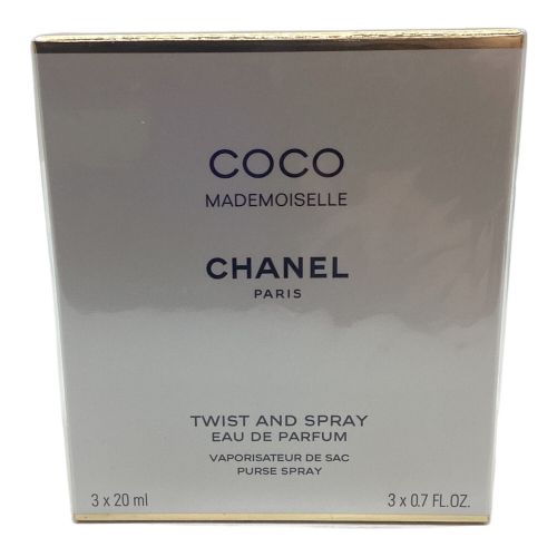 CHANEL (シャネル) オードパルファム ツィスト＆スプレイ マドモアゼル 20ml×3