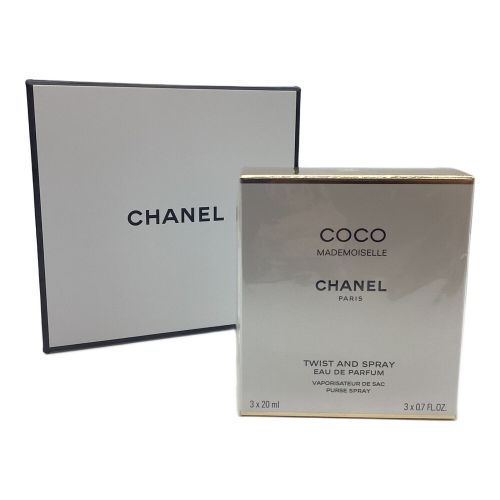 CHANEL (シャネル) オードパルファム ツィスト＆スプレイ マドモアゼル 20ml×3