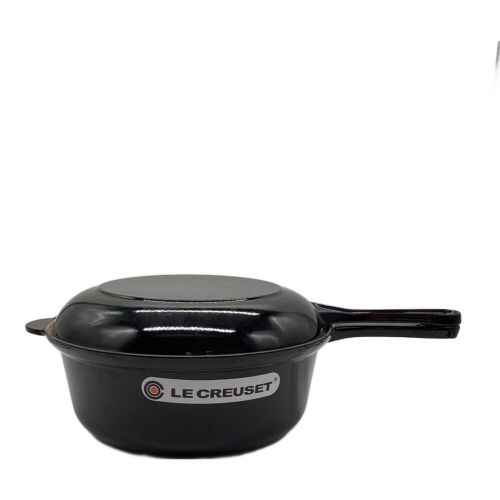 LE CREUSET (ルクルーゼ) マルチファンクション SIZE 25cm ブラック