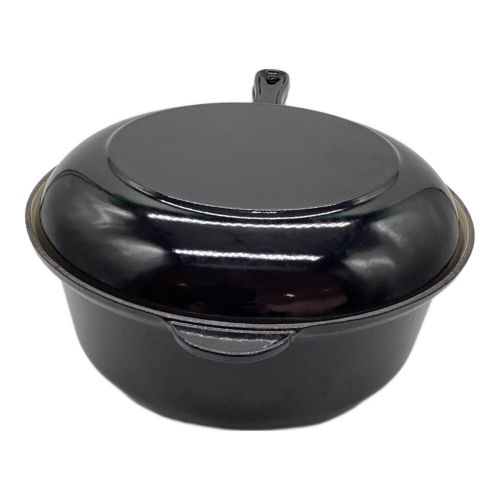 LE CREUSET (ルクルーゼ) マルチファンクション SIZE 25cm ブラック