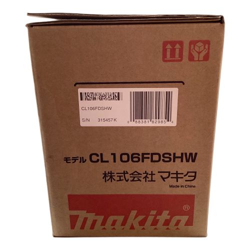 MAKITA (マキタ) 充電式クリーナー CL106FDSHW 程度S(未使用品) 純正バッテリー 未使用品