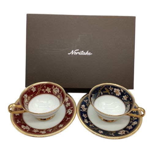 Noritake (ノリタケ) カップ&ソーサー SUBLIME 2Pセット