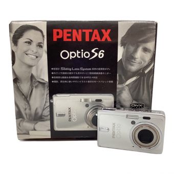 PENTAX (ペンタックス) コンパクトデジタルカメラ OptioS6 636万画素(総画素) 1/2.5型CCD 専用電池 SDカード対応 -