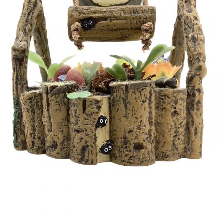 となりのトトロ (トナリノトトロ) フィギュア 雑木林の遊園地 トロ丸太