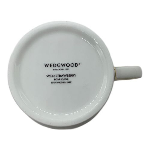 Wedgwood (ウェッジウッド) カップ&ソーサーセット デルフィ ワイルドストロベリー 2Pセット