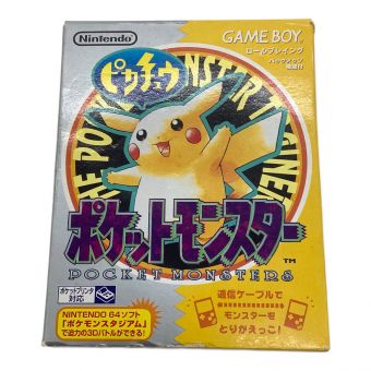 ゲームボーイ用ソフト ※保証外 ポケットモンスター ピカチュウ -