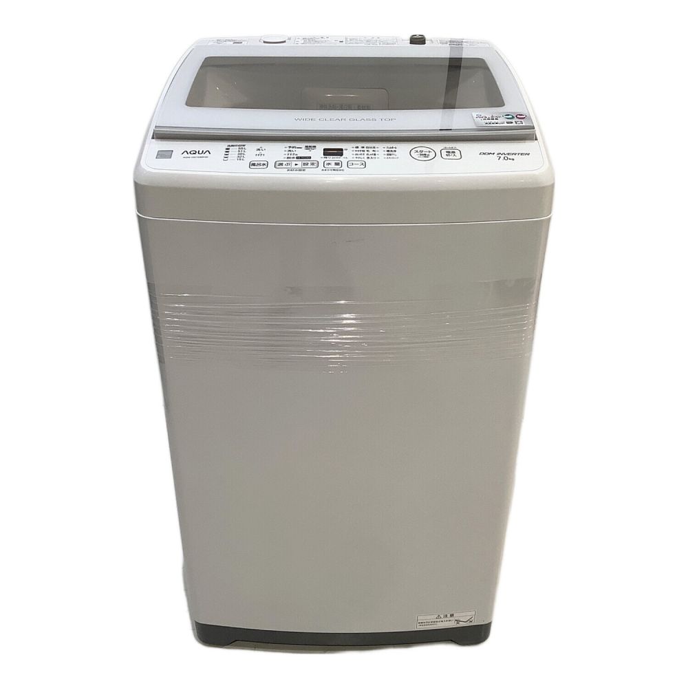 AQUA アクア 洗濯機 AQW-GV7E8 7kg 家電 D097 AQUAアクア 洗濯機 AQW-GV7E8 2021年製 7㎏