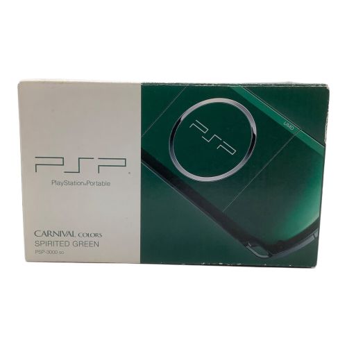 SONY (ソニー) PSP ピリティッド・グリーン PSP-3000SG 03-27409201-1335874