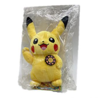 ヌイグルミ がんばリボンをもったピカチュウ ぬいぐるみ 「ポケットモンスター」 ポケモンセンタートウホク限定