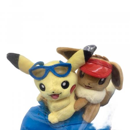 ヌイグルミ シーズンピカチュウ＆イーブイ(夏) ぬいぐるみ