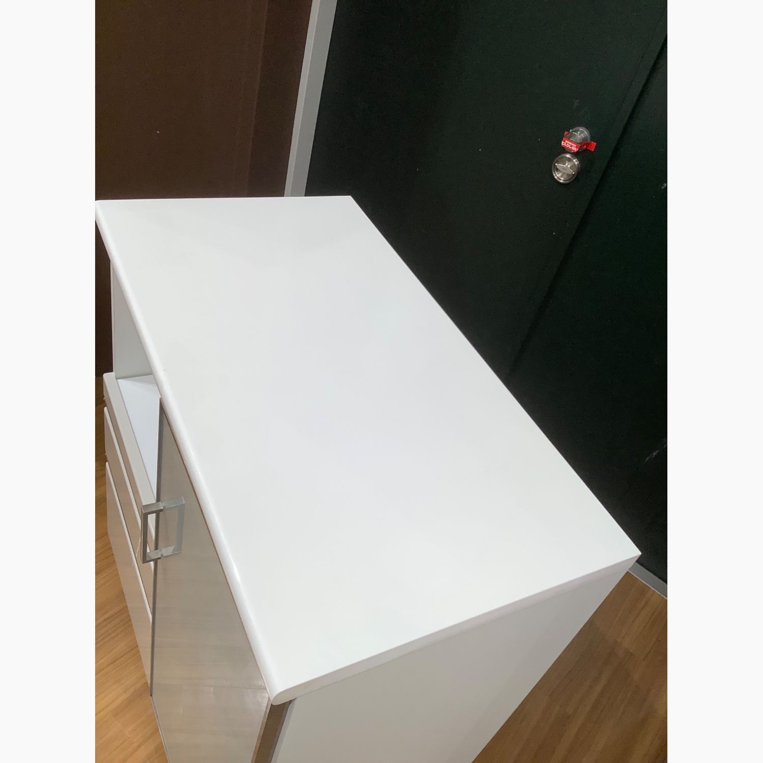 ニトリ レンジ台 ホワイト 1枚扉｜トレファクONLINE