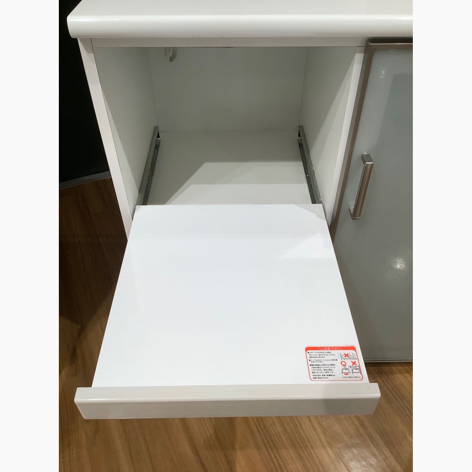 ニトリ レンジ台 ホワイト 1枚扉｜トレファクONLINE