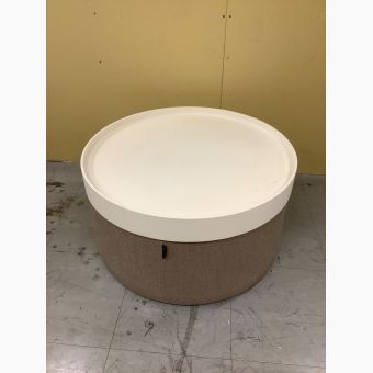 SOFTLINE (ソフトライン) リビングテーブル ベージュ×ホワイト 44 DRUMS POUF