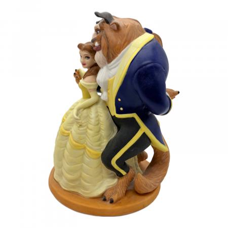 【美品】ディズニー 　美女と野獣オルゴール　アンティーク DISNEY (ディズニー) オルゴール/美女と野獣 キャラクターグッズ