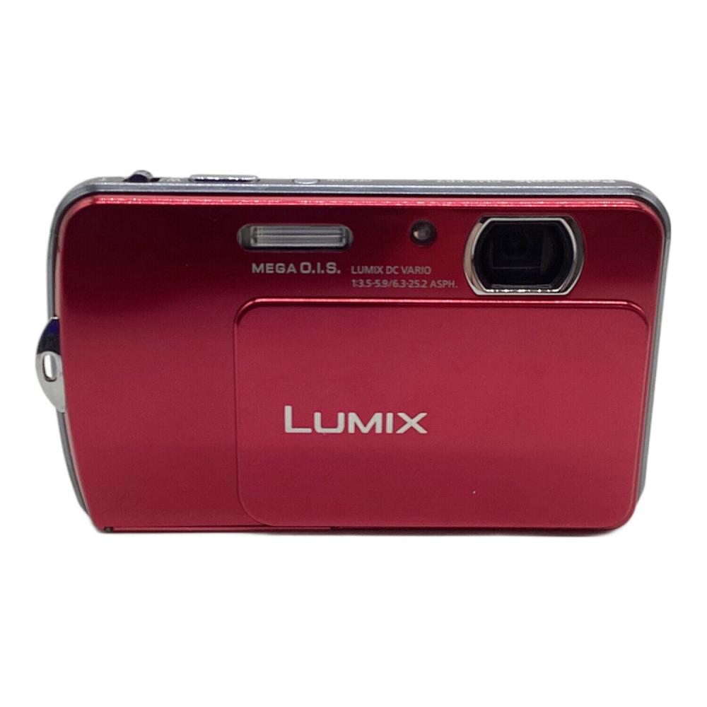 カメラ Panasonic LUMIX コンパクトデジタルカメラ レッド DMC-FP7