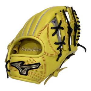 MIZUNO (ミズノ) 軟式グローブ ジュニア用 イエロー 坂本勇人 Global Elite 内野用