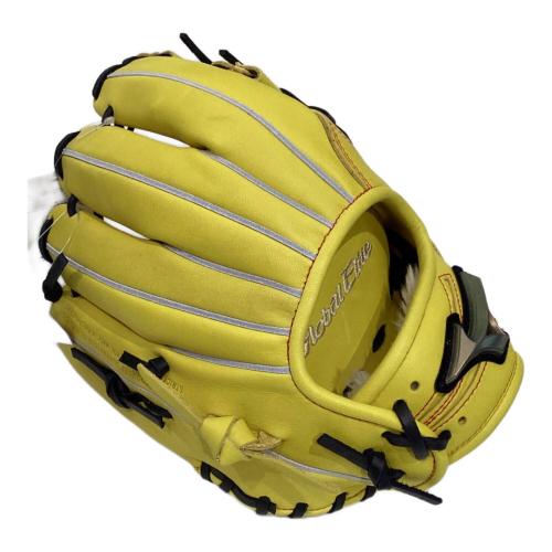 Mizuno Global Elite 投手用グローブ　イエロー(一般軟式用) globalELITEピッチャー用ミズノイエロー Mizuno Global Elite
