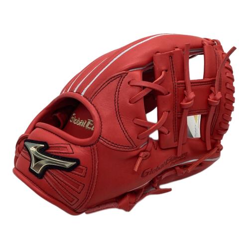 MIZUNO (ミズノ) 軟式グローブ ジュニア用 レッド 坂本勇人 Global Elite 内野用