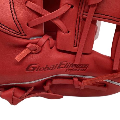 MIZUNO (ミズノ) 軟式グローブ ジュニア用 レッド 坂本勇人 Global Elite 内野用
