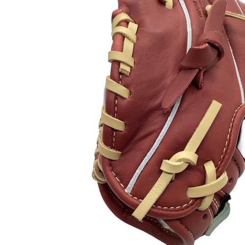 MIZUNO (ミズノ) 軟式グローブ ジュニア用 ブラウン 村上宗隆 Global Elite 内野用