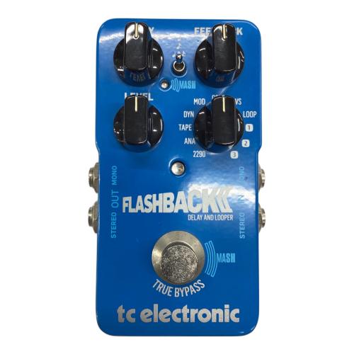 t.c.electronic (ＴＣエレクトロニック) ディレイ FLASHBACK 2 DELAY & LOOPER 中国製 動作確認済み