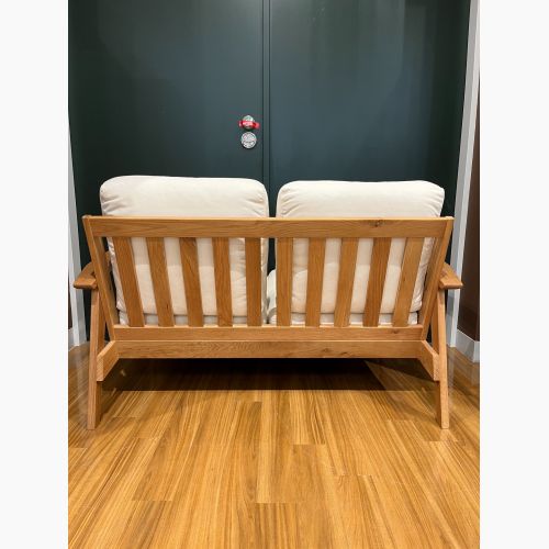 URBAN RESEARCH DOORS (アーバンリサーチドアーズ) 2人掛けソファー ホワイト×ブラウン 308 ホワイトオーク材×ファブリック Bothy