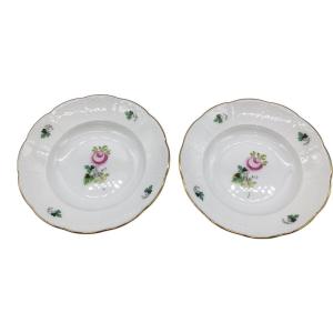 Herend (ヘレンド) オリエンタルボール S ペア ウィーンのバラ 2Pセット