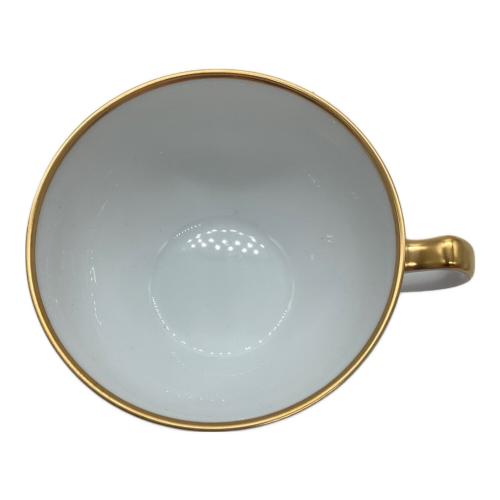 大倉陶園 (オオクラトウエン) ティー碗皿 金蝕バラ