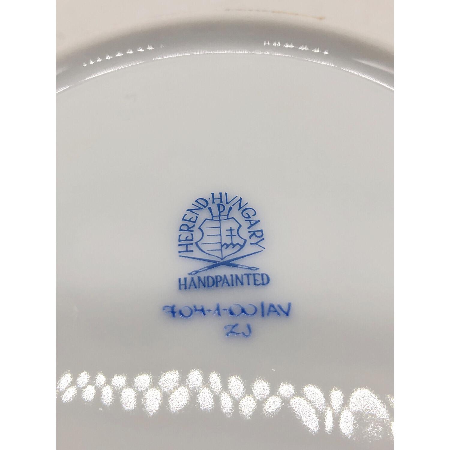 Herend (ヘレンド) スイートディッシュ アポニーグリーン 2Pセット