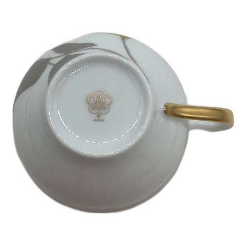 大倉陶園 (オオクラトウエン) カップ&ソーサー 金蝕バラ