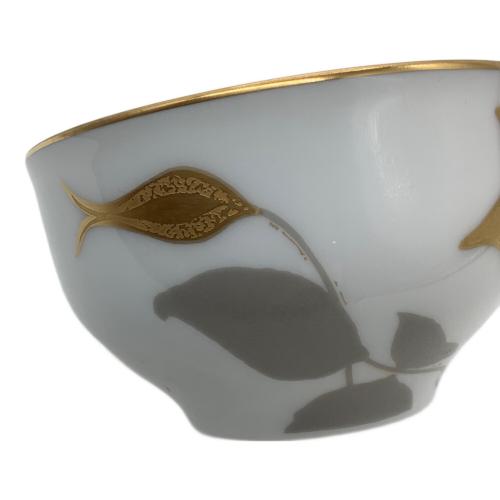 大倉陶園 (オオクラトウエン) カップ&ソーサー 金蝕バラ