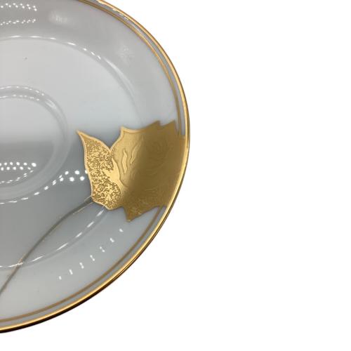 大倉陶園 (オオクラトウエン) カップ&ソーサー 金蝕バラ