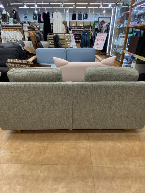 UNICO (ウニコ) 2.5人掛けカバーリングソファー グレー 119 ファブリック GREIG