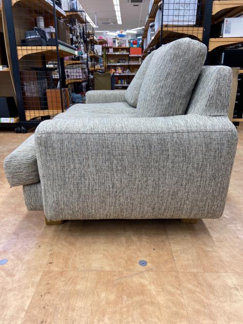 UNICO (ウニコ) 2.5人掛けカバーリングソファー グレー 119 ファブリック GREIG