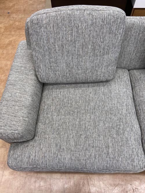 UNICO (ウニコ) 2.5人掛けカバーリングソファー グレー 119 ファブリック GREIG