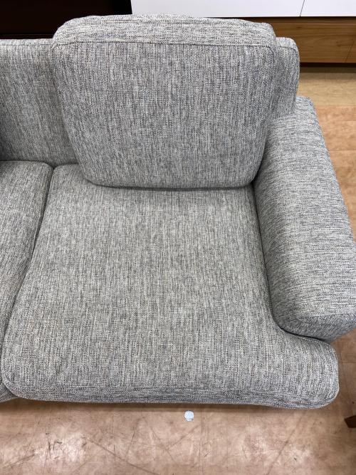 UNICO (ウニコ) 2.5人掛けカバーリングソファー グレー 119 ファブリック GREIG