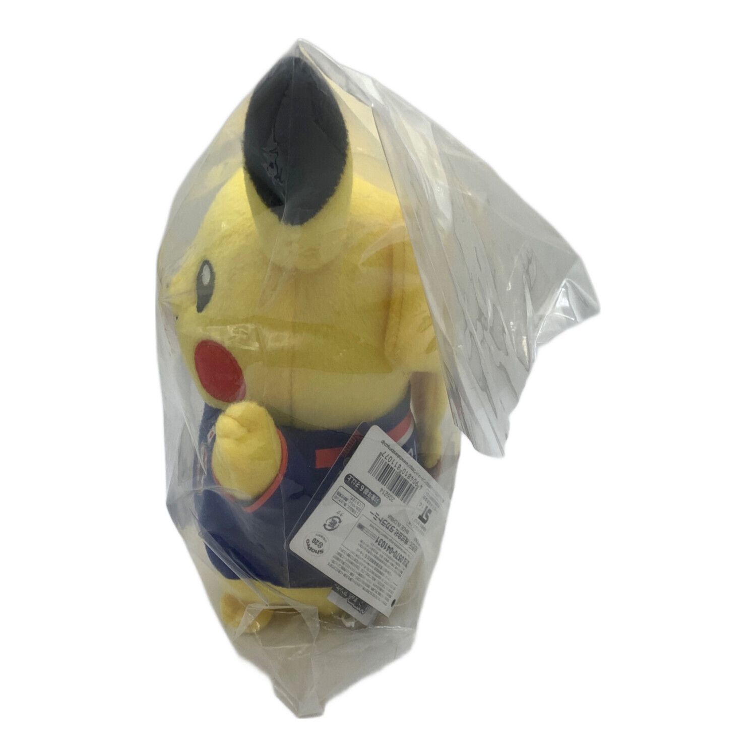【タグ付き】ピカチュウ ぬいぐるみ サッカー日本代表 JFA公式 限定 ポケモン タグ付き】ピカチュウ ぬいぐるみ サッカー日本代表 JFA公式