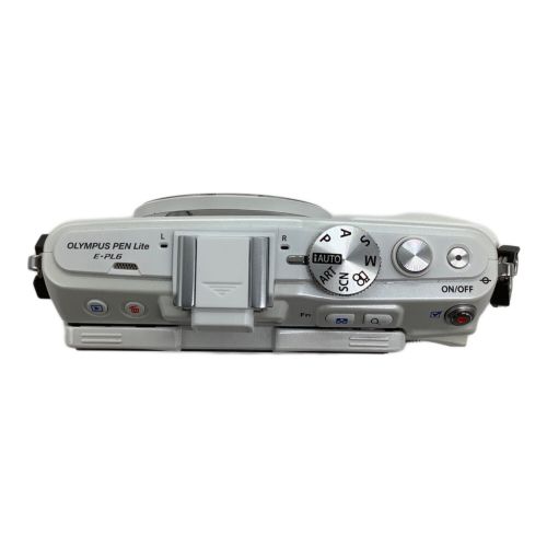 OLYMPUS (オリンパス) ミラーレス一眼カメラ バッテリー蓋破損有 E-PL6 1720万画素(総画素) フォーサーズ LiveMOS 専用電池 SDXCカード対応 -