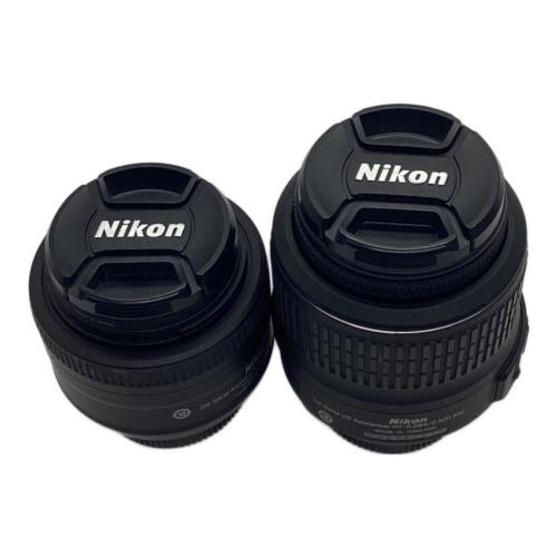 Nikon (ニコン) 一眼レフカメラ D5000 ダブルズームキット D5000 1290万画素(総画素) APS-C 23.6mm×15.8mm 専用電池 SDHCカード対応 -