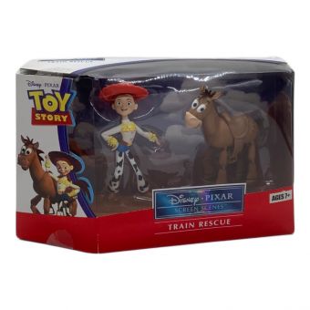 キャラクターグッズ ※箱ダメージ現状販売 Toy StoryトイストーリースクリーンシーンTrain Rescue