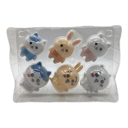 ちいかわ DVD 初回生産限定特典フロッキーフィギュア 6個セット ちいかわ (チイカワ) フロッキーフィギュア 6体セット 初回限定生産品