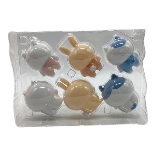 ちいかわ (チイカワ) フロッキーフィギュア 6体セット 初回限定生産品