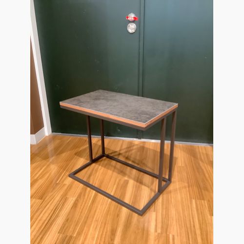 光グローバルトレーディング (ヒカリグローバルトレーディング) サイドテーブル グレー×ブラック ガリシア