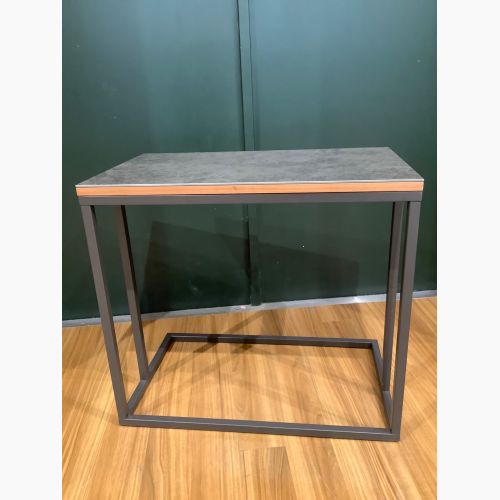 光グローバルトレーディング (ヒカリグローバルトレーディング) サイドテーブル グレー×ブラック ガリシア