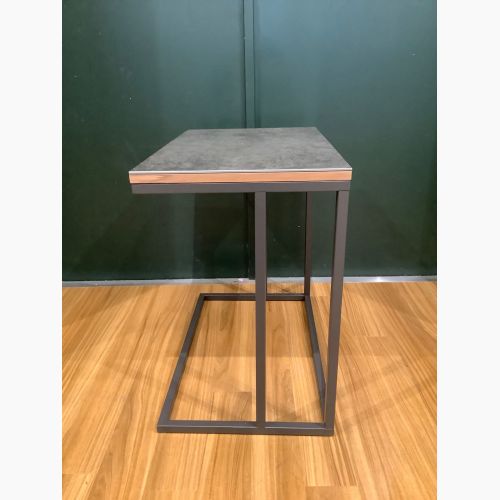 光グローバルトレーディング (ヒカリグローバルトレーディング) サイドテーブル グレー×ブラック ガリシア