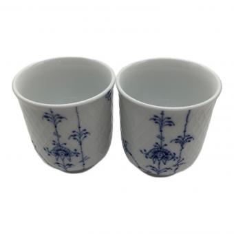 ROYAL COPENHAGEN (ロイヤル・コペンハーゲン) ペアカップ ブルーパルメッテ 2Pセット