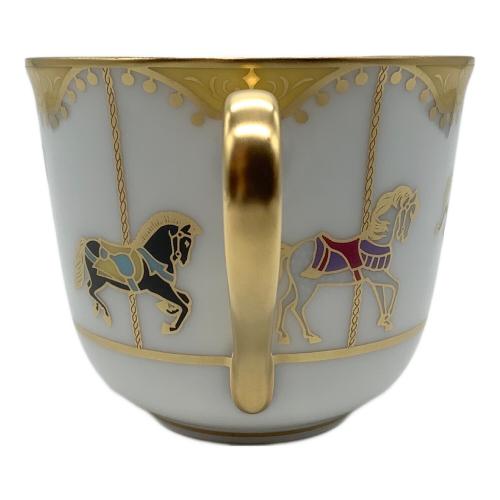 大倉陶園 (オオクラトウエン) カップ&ソーサー うまくゆく回転木馬