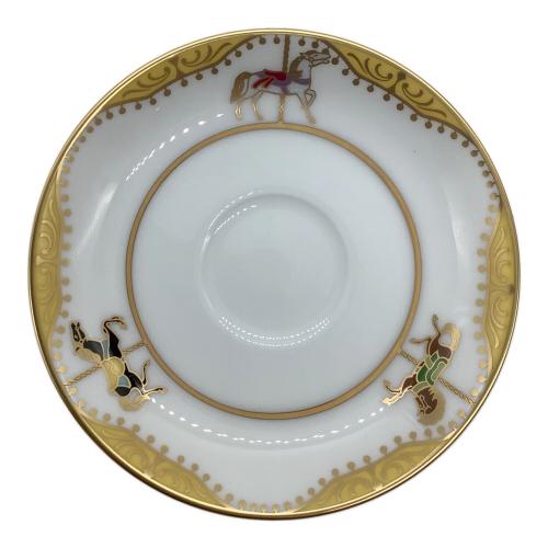 大倉陶園 (オオクラトウエン) カップ&ソーサー うまくゆく回転木馬